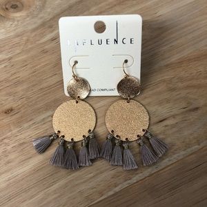 Influence gold hook earrings